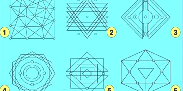 Sosyal medyayı sallayan test: Bir şekil seçin ve beyninizin nasıl çalıştığını öğrenelim!